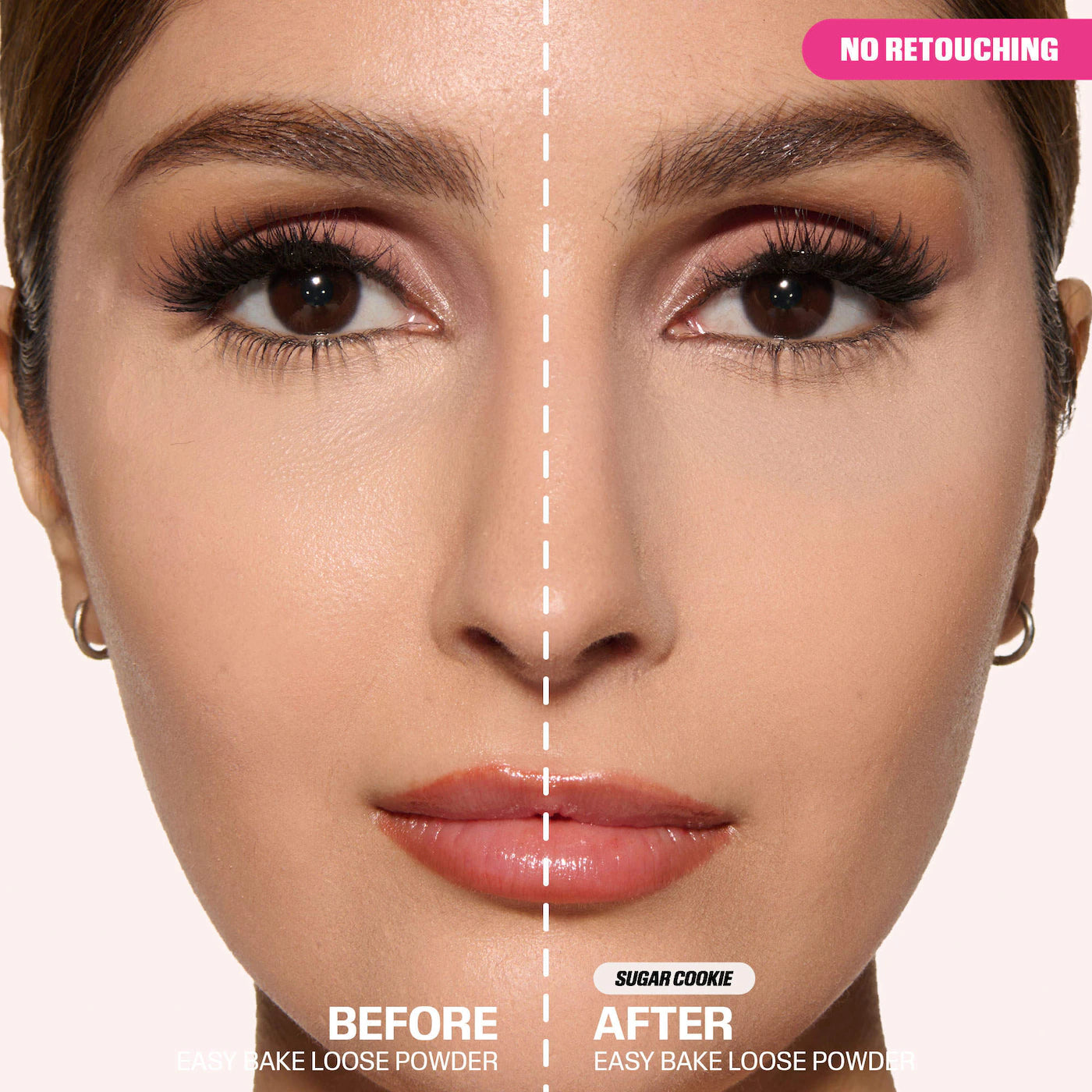 HUDA BEAUTY Easy Bake Blurring Loose Baking & Setting Powder Matte Finish, Full Size / Sugar Cokie