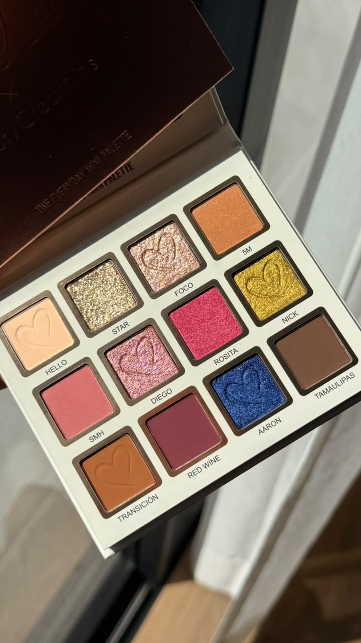 Rosy McMichael X Beauty Creations - Mini Paleta De Sombras - Rosy's Essentials Vol.1