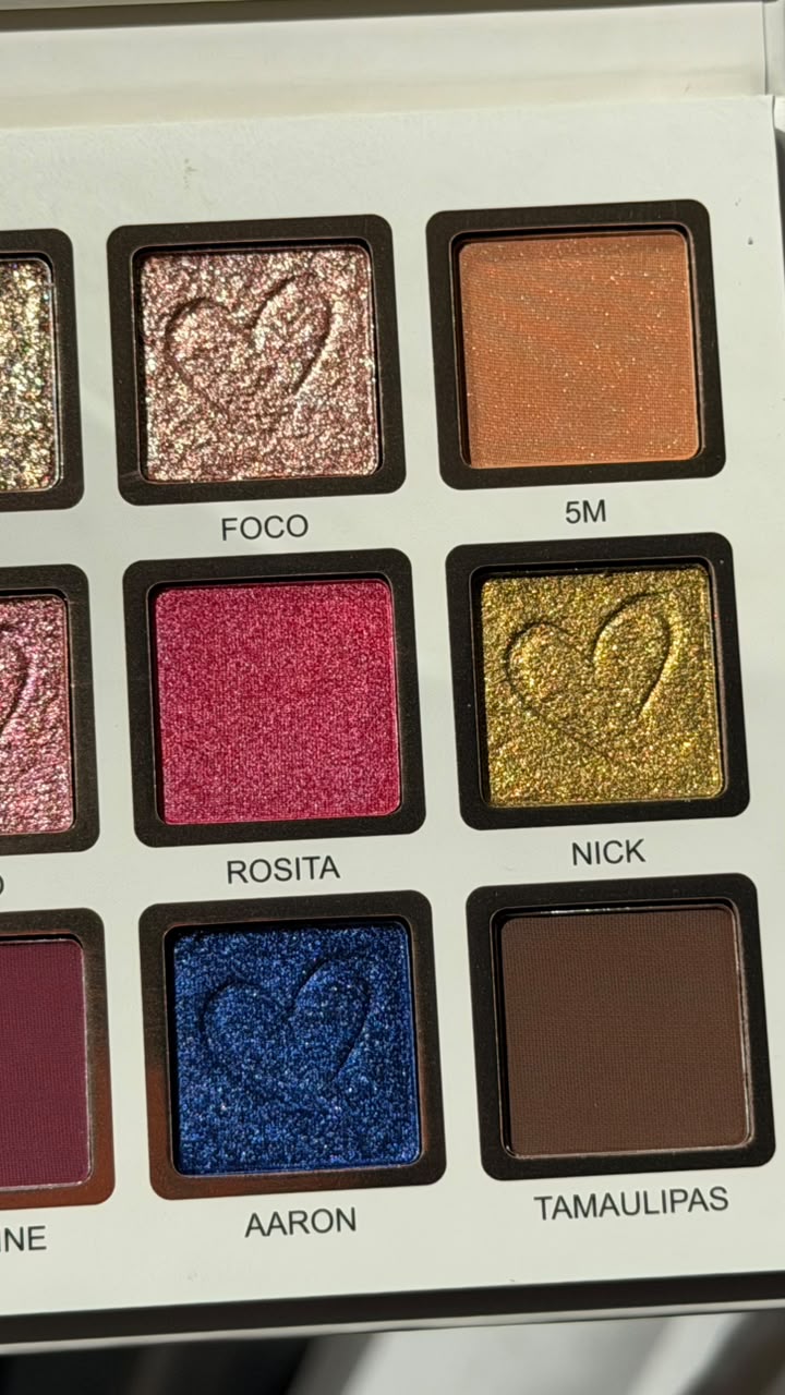 Rosy McMichael X Beauty Creations - Mini Paleta De Sombras - Rosy's Essentials Vol.1