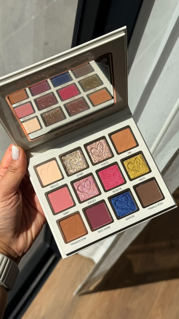 Rosy McMichael X Beauty Creations - Mini Paleta De Sombras - Rosy's Essentials Vol.1