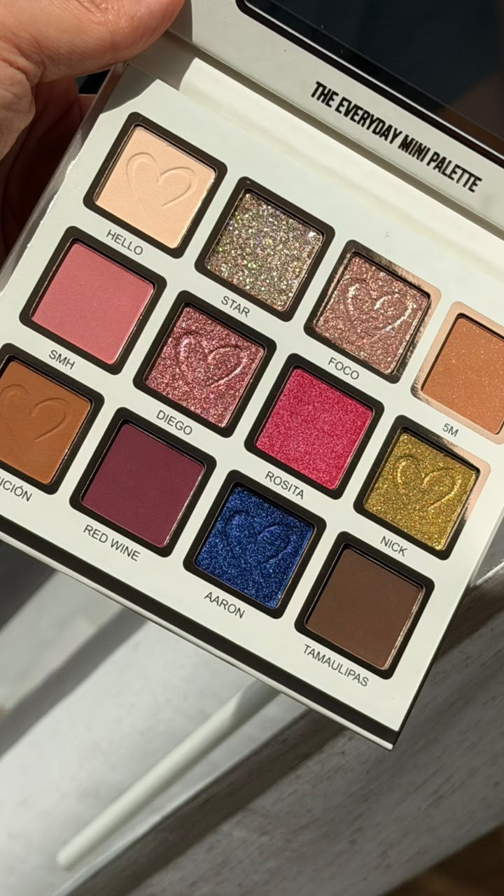 Rosy McMichael X Beauty Creations - Mini Paleta De Sombras - Rosy's Essentials Vol.1