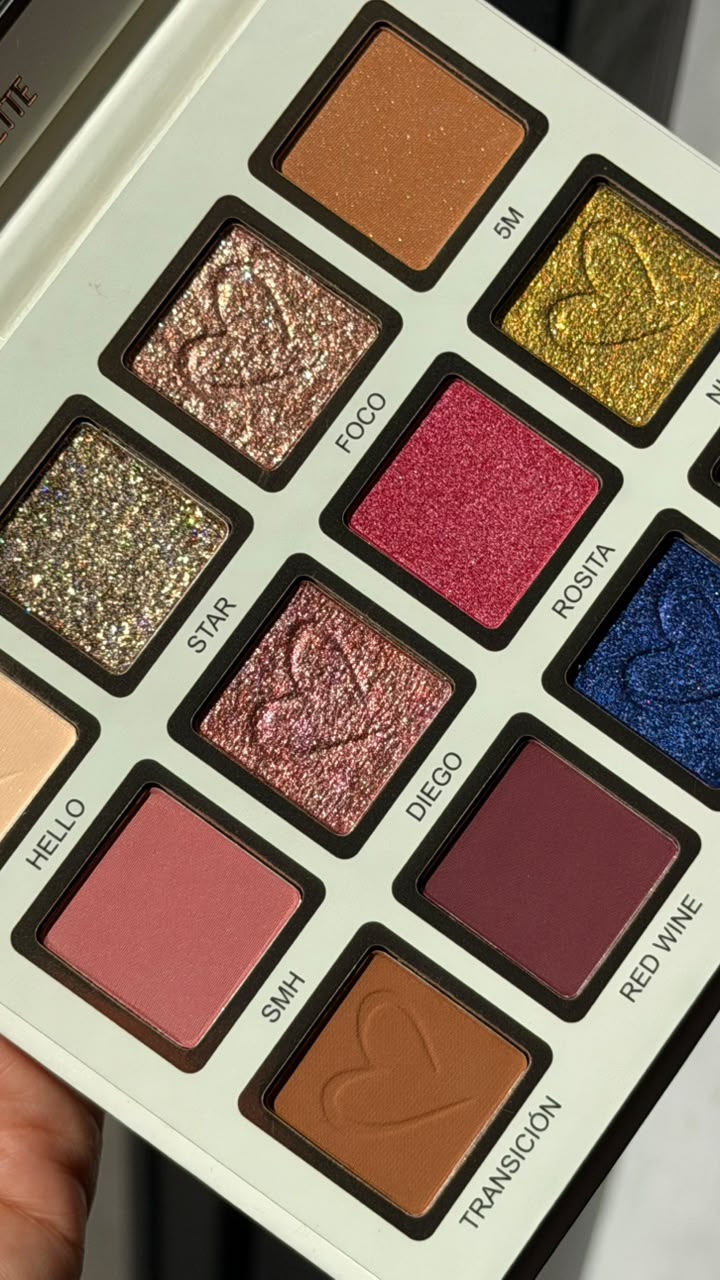 Rosy McMichael X Beauty Creations - Mini Paleta De Sombras - Rosy's Essentials Vol.1