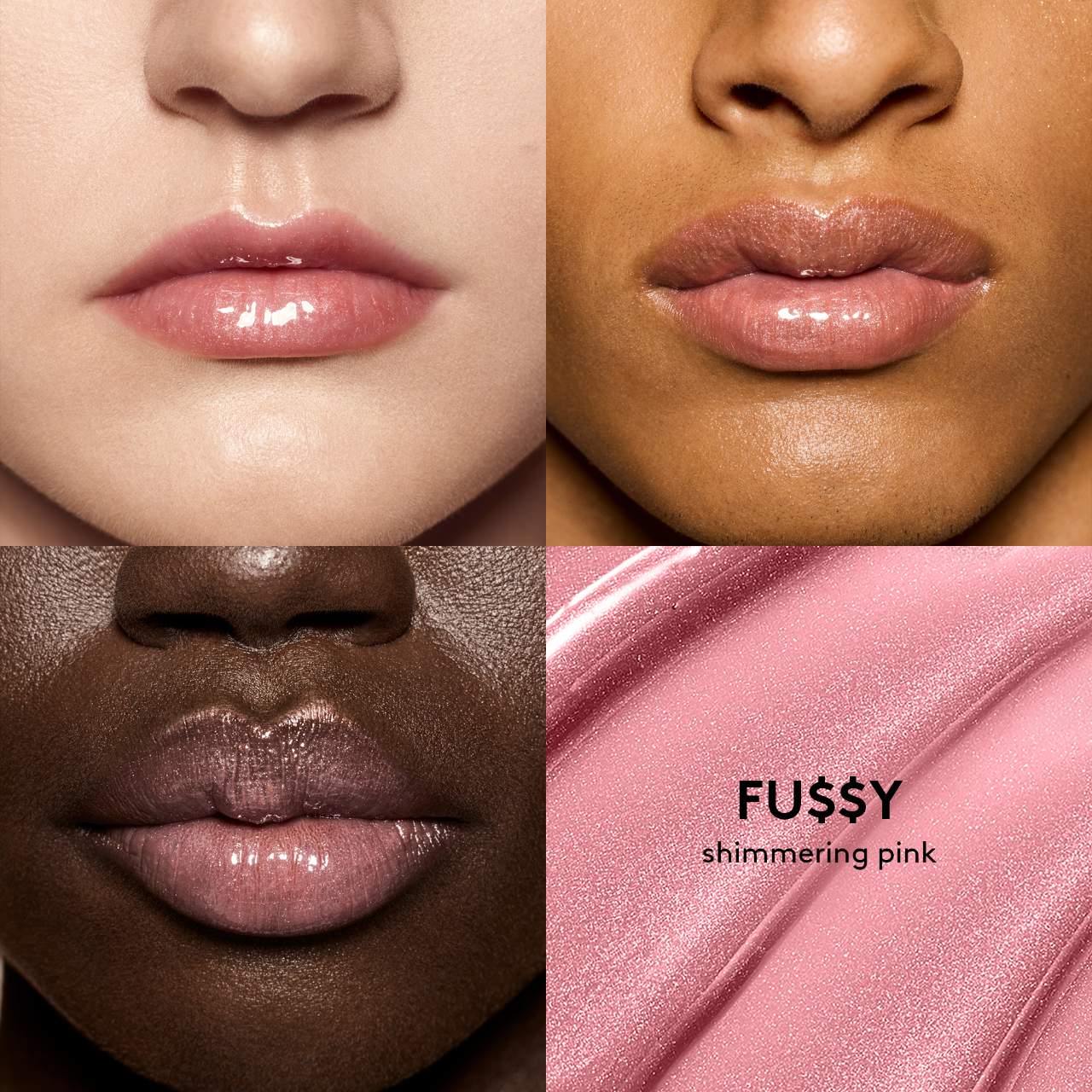 HUDA BEAUTY  Gloss Bomb Universal Lip Gloss Luminizer / Fu$$y