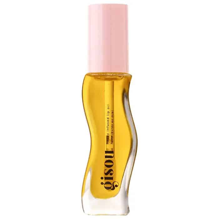 Gisou Honey Infused Hydrating Lip Oil-Color: Honey Gold - sheer honey