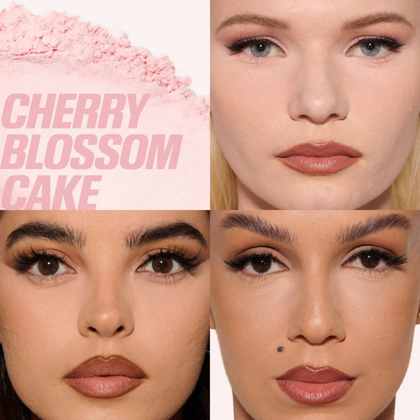 HUDA BEAUTY Easy Bake Blurring Loose Baking & Setting Powder Matte Finish, Full Size / Cherry Blossom Cake
