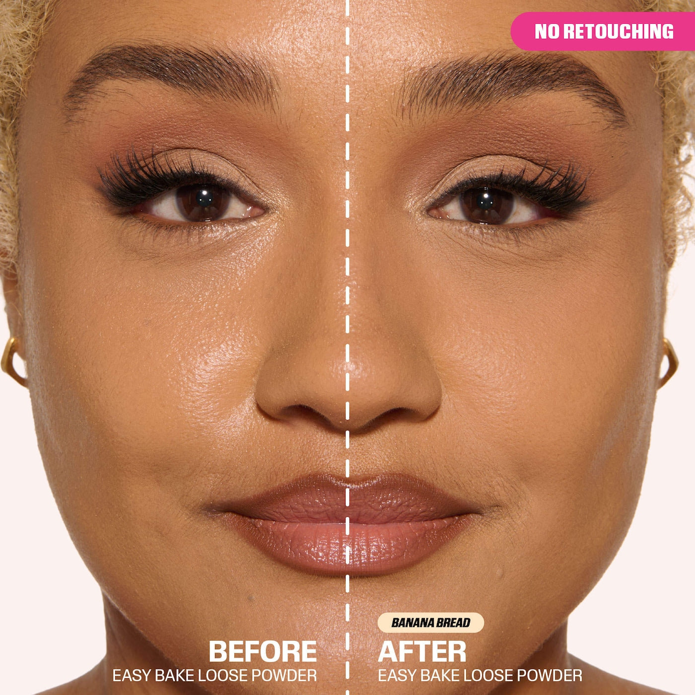 Banana Bread / Easy Bake Blurring Loose Baking & Setting Powder Matte Finish, Mini Size