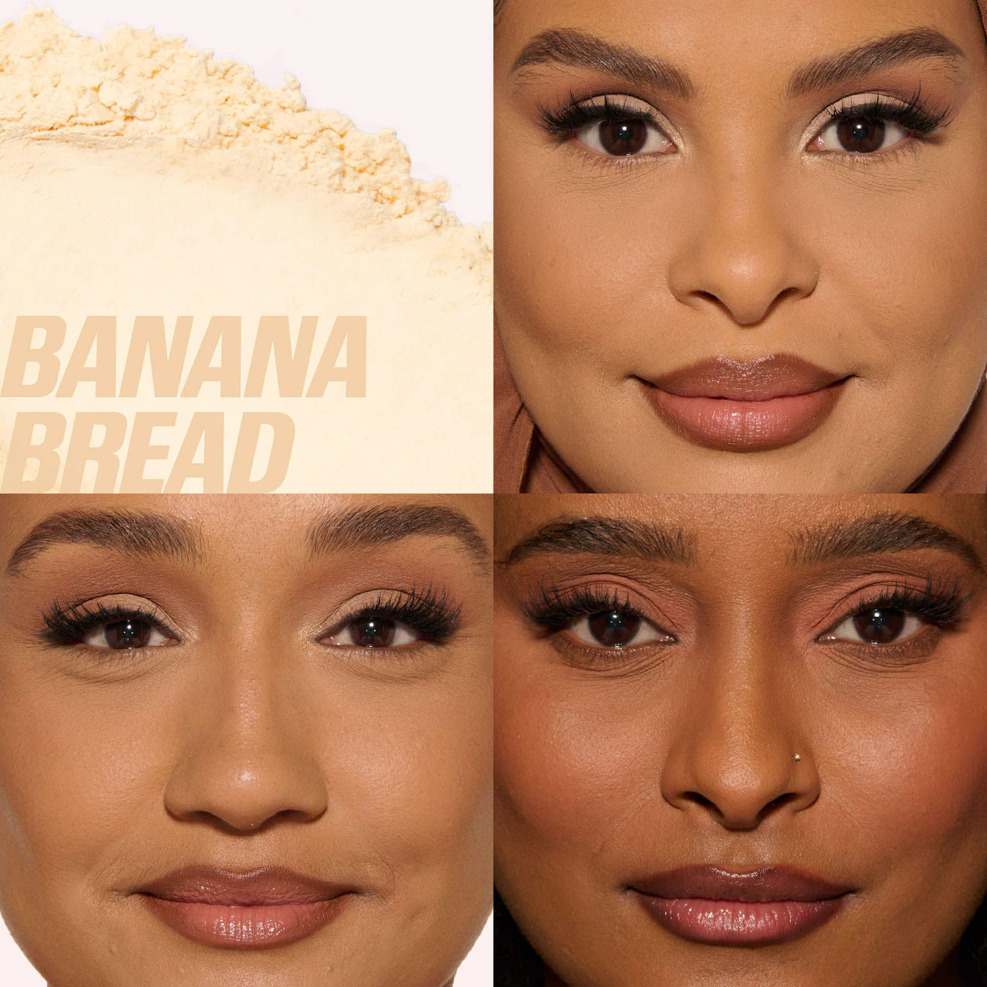 Banana Bread / Easy Bake Blurring Loose Baking & Setting Powder Matte Finish, Mini Size