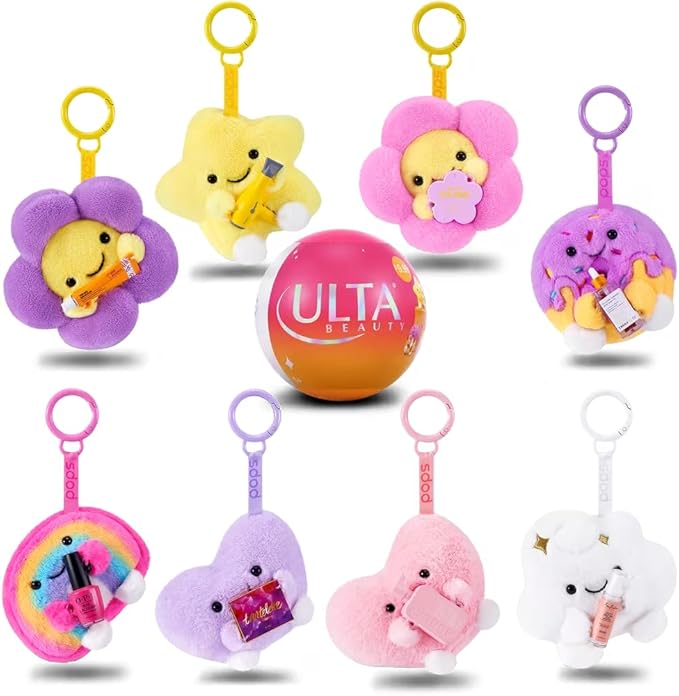 Mini Brands Ulta Beauty x Pops Llaveros de peluche