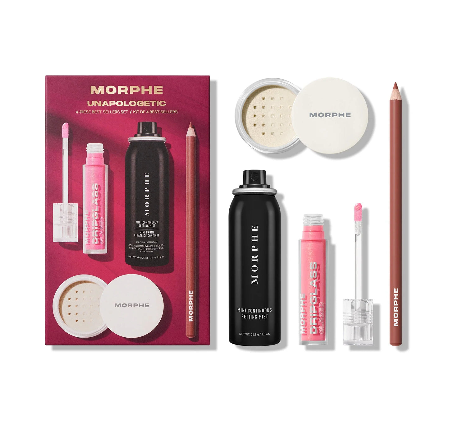 Morphe Unapologetic 4-Piece Best-Sellers Set