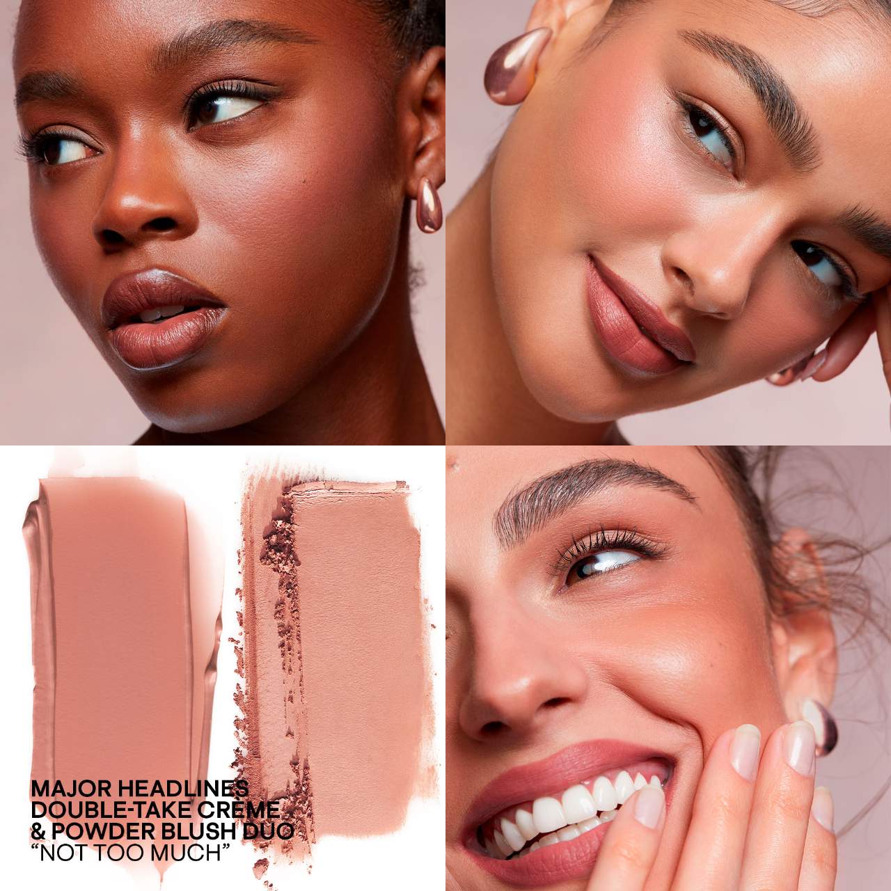 PATRICK TA Major Headlines Double-Take Crème & Powder Blush Dúo / Not too Much