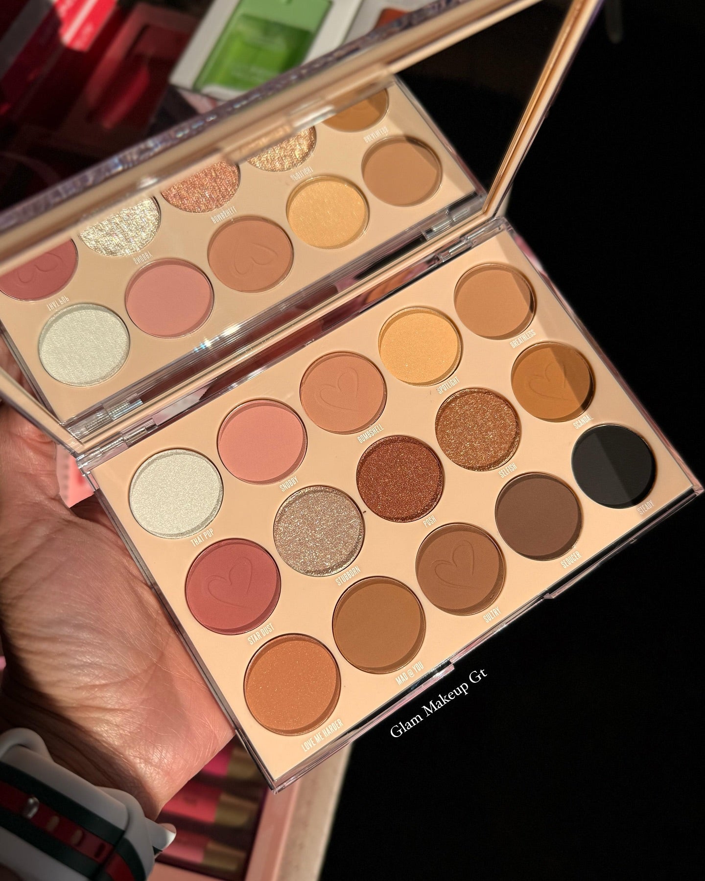 NUDEX SHADOW PALETTE BEAUTY CREATIONS