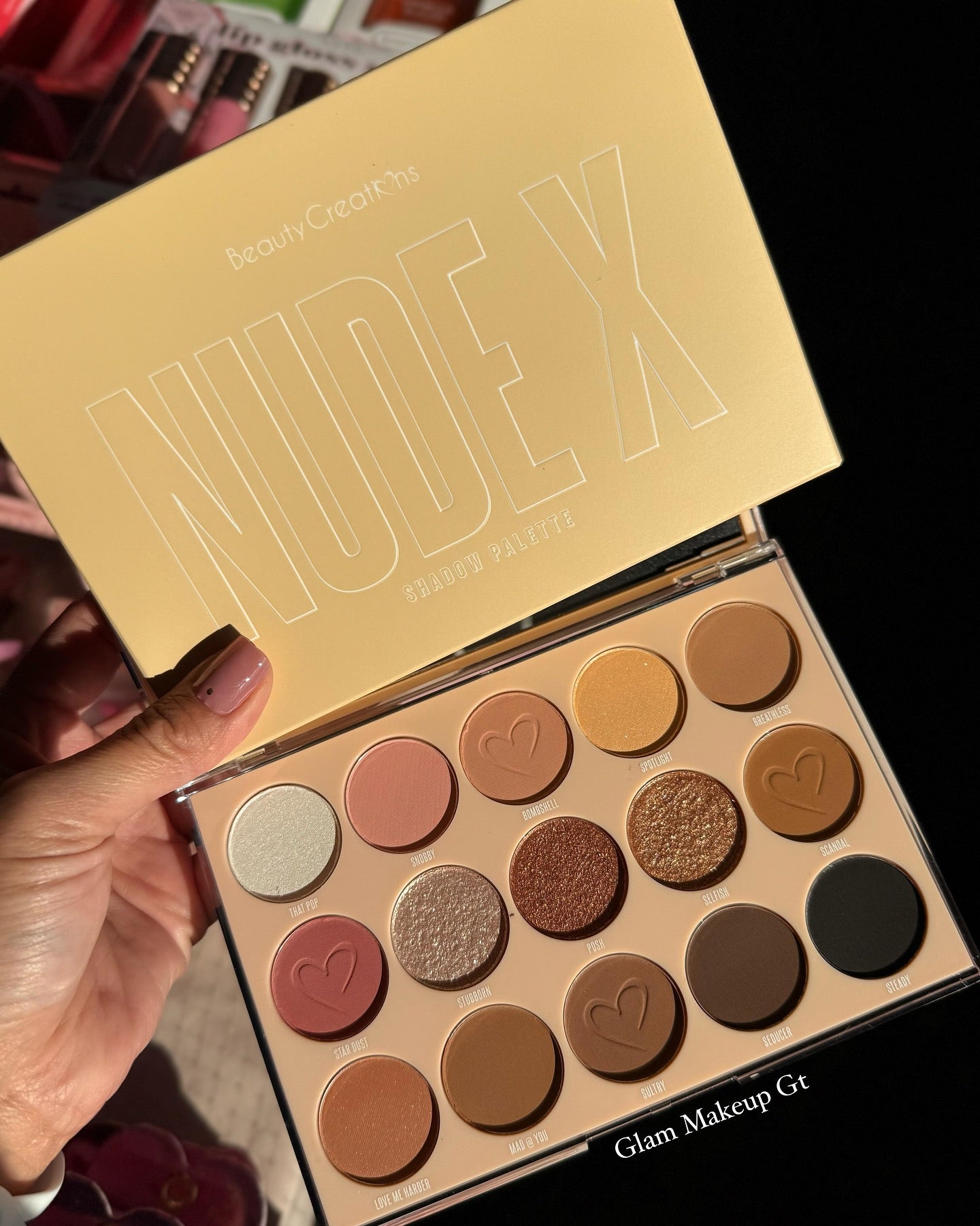 NUDEX SHADOW PALETTE BEAUTY CREATIONS