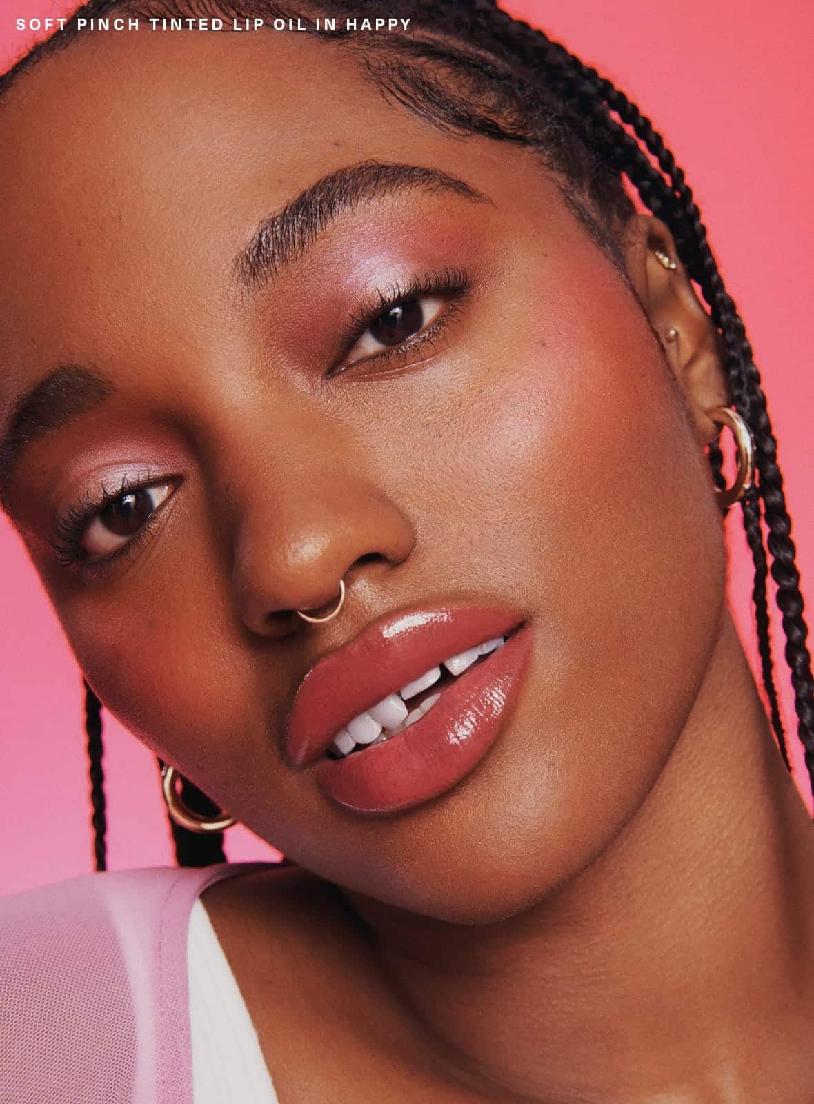 Soft Pinch Tinted Lip Oil Rare Beauty / Happy